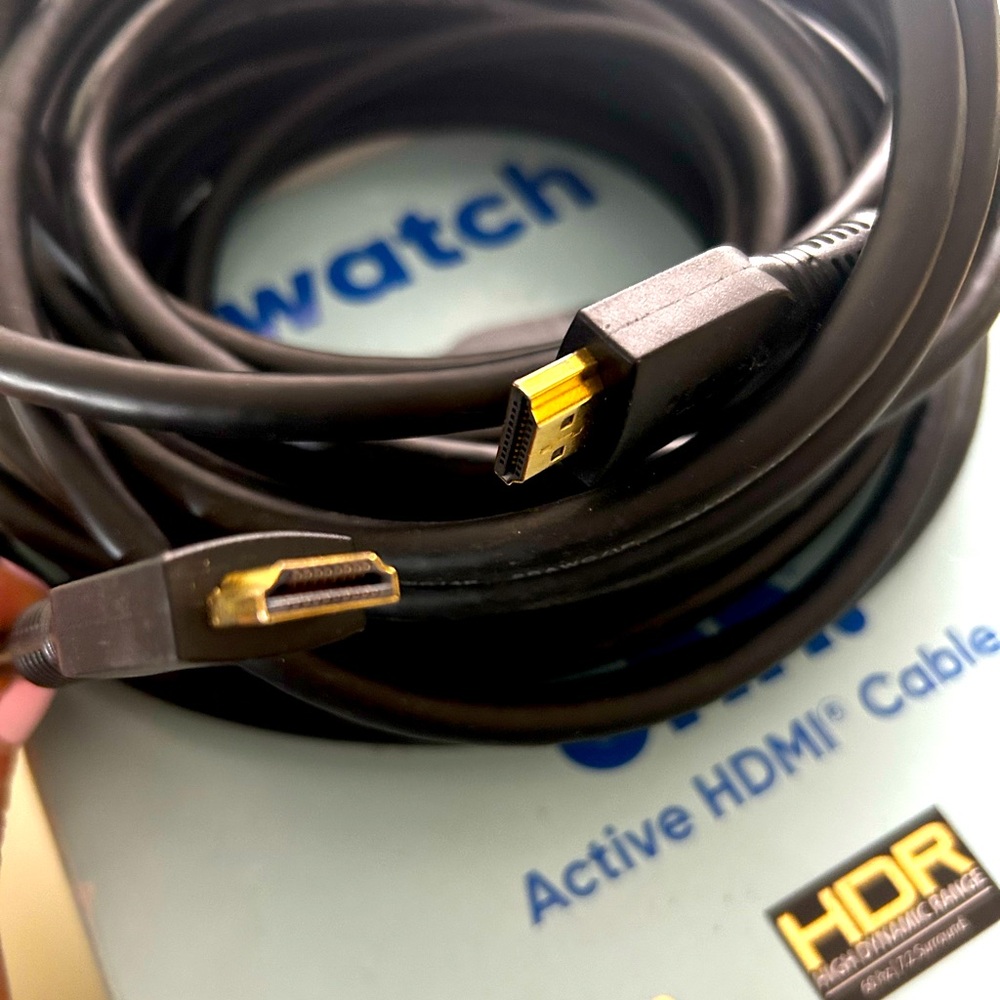 50’ HDMI cable, 4k UHD, HDR, HDMI high speed with Ethernet